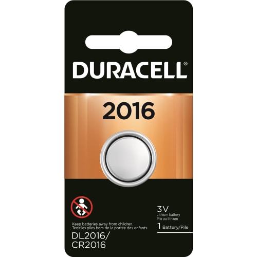 Duracell 3V 2016 Lithium Coin Cell Battery